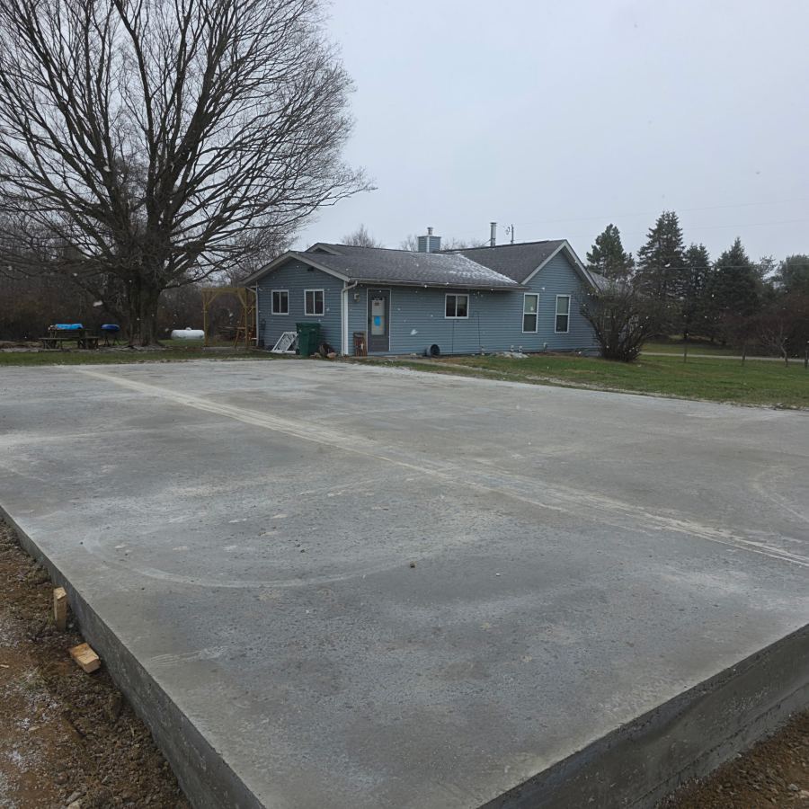 Commercial concrete project